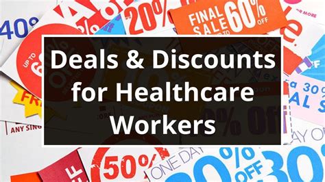 Top Healthcare Worker Discounts